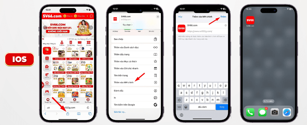 Tải app SV66 - Cách thức thực hiện và những vấn đề cần lưu ý 5 Hướng dẫn cách tải app cho thiết bị hệ điều hành iOS
