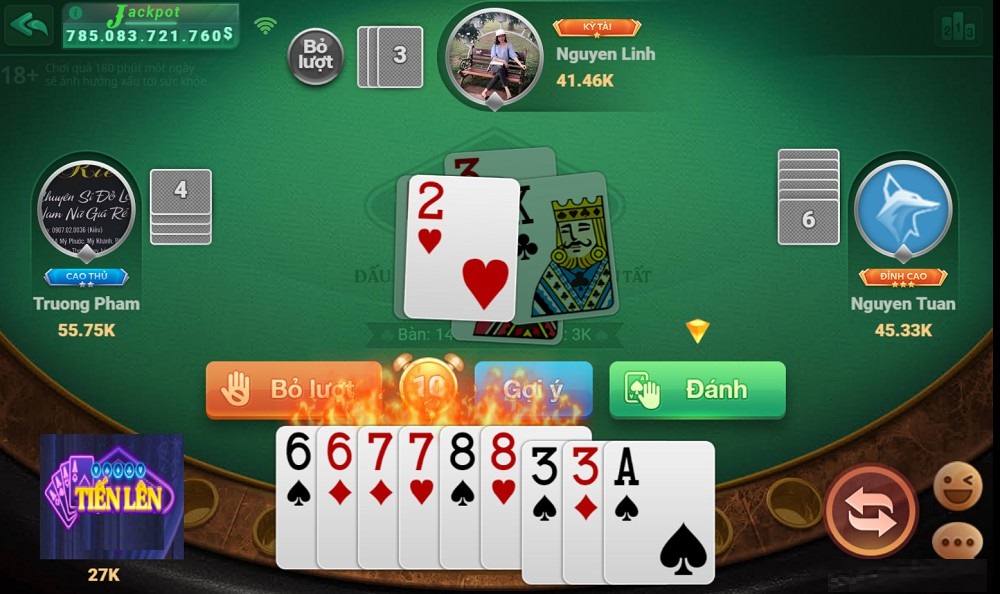 Tiến lên SV66 - Khám phá tựa game bài trực tuyến đầy thú vị 7 So với Tiến lên miền Nam thì phiên bản miền Bắc có phần phức tạp hơn